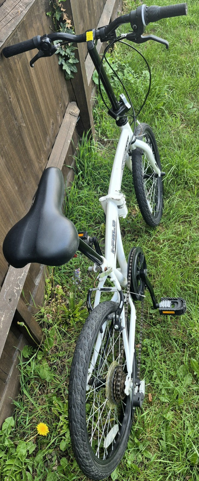 20-inch Folding Bike Terrrain I-Fold with 6-Speed Shimano Gears, Lightweight