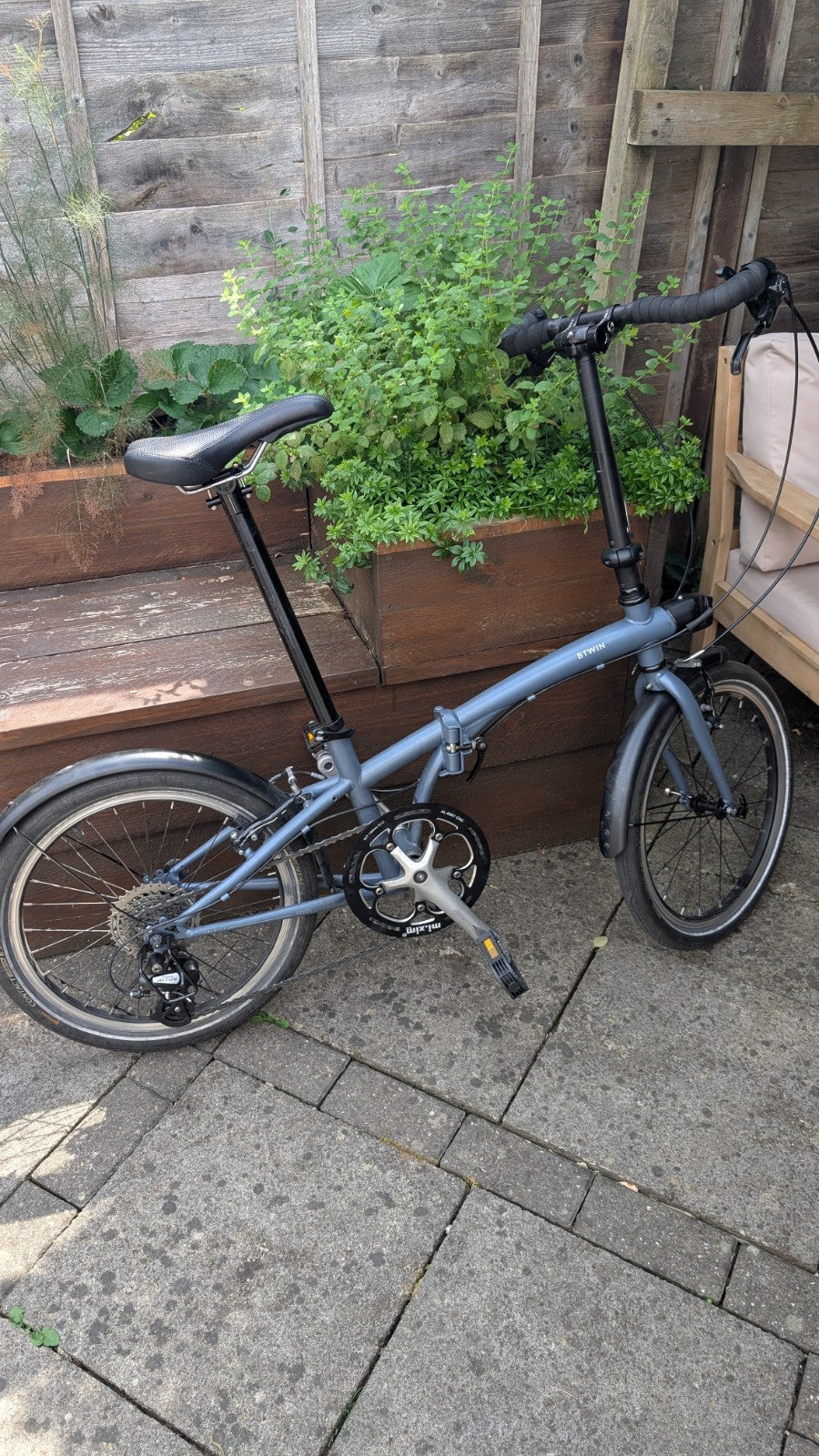 Upgraded Tilt 120 Folding Bike 7 speeds