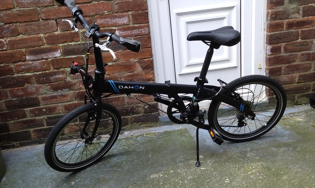 Pair of Dahoon Aluminium Folding Bicycles, 7 Speed, 20 Inch Wheel Models.