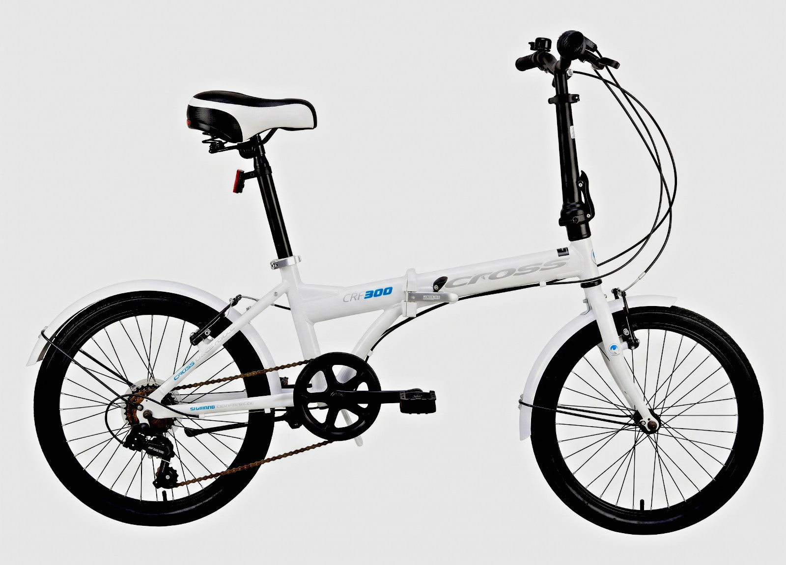 Cross CRF300 Folding Bike with Comfort Saddle