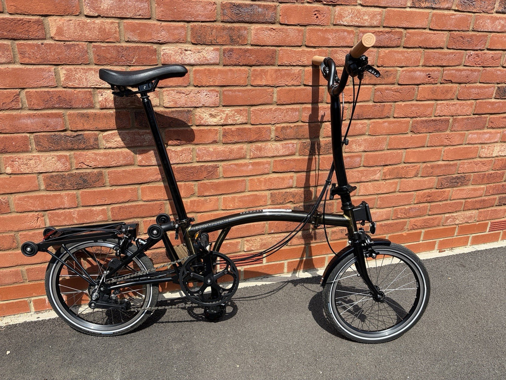 Brompton 2024 Black Edition H6L in Black Lacquer Finish