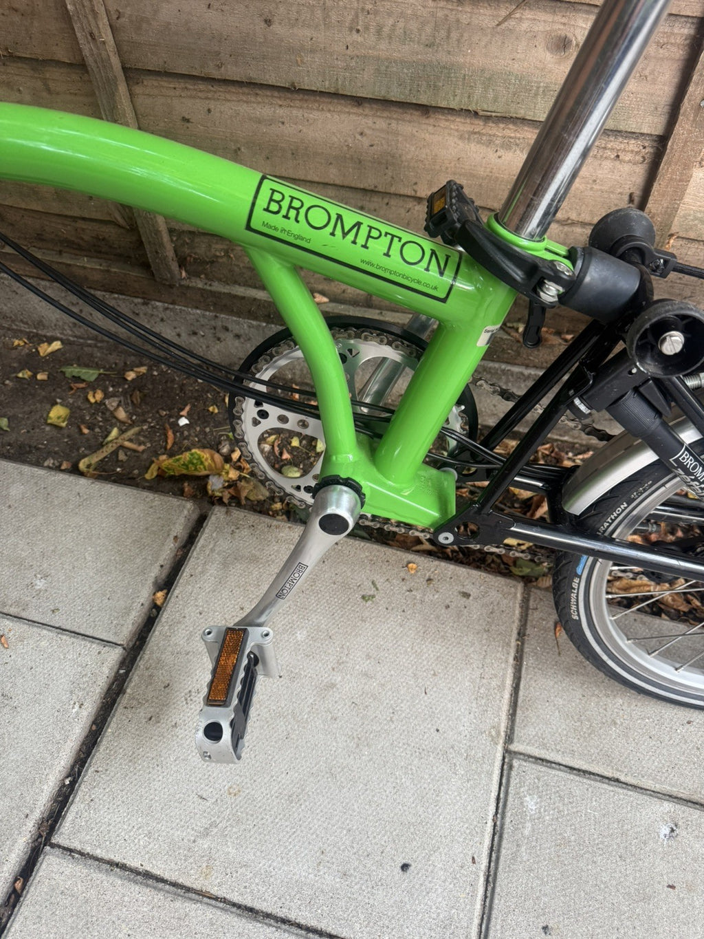 Classic 6-Speed Brompton Folding Bicycle - green Excellent condition