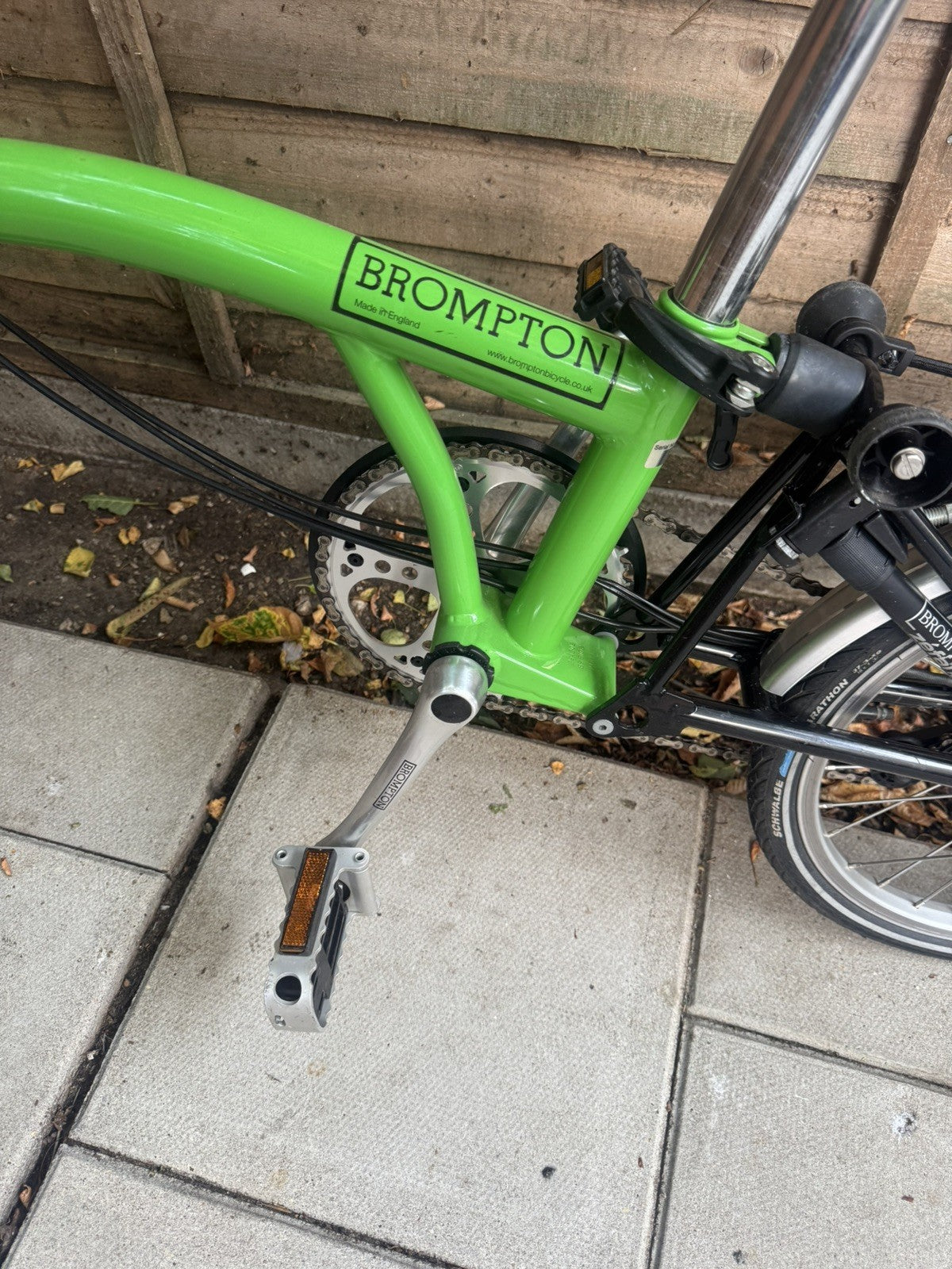 Classic 6-Speed Brompton Folding Bicycle - green Excellent condition