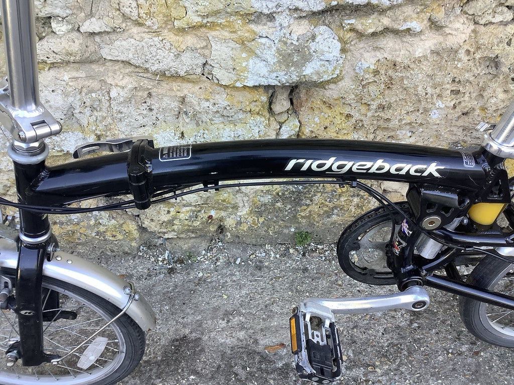 Ridgeback Stowaway Tri-Fold 3-Way Folding Bike  UK DELIVERY