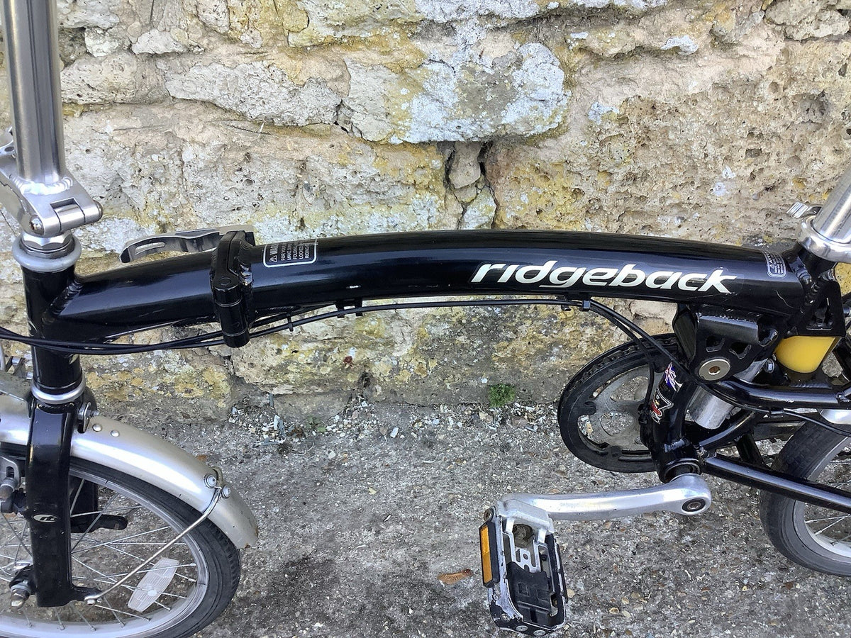 Ridgeback Stowaway Tri-Fold 3-Way Folding Bike  UK DELIVERY
