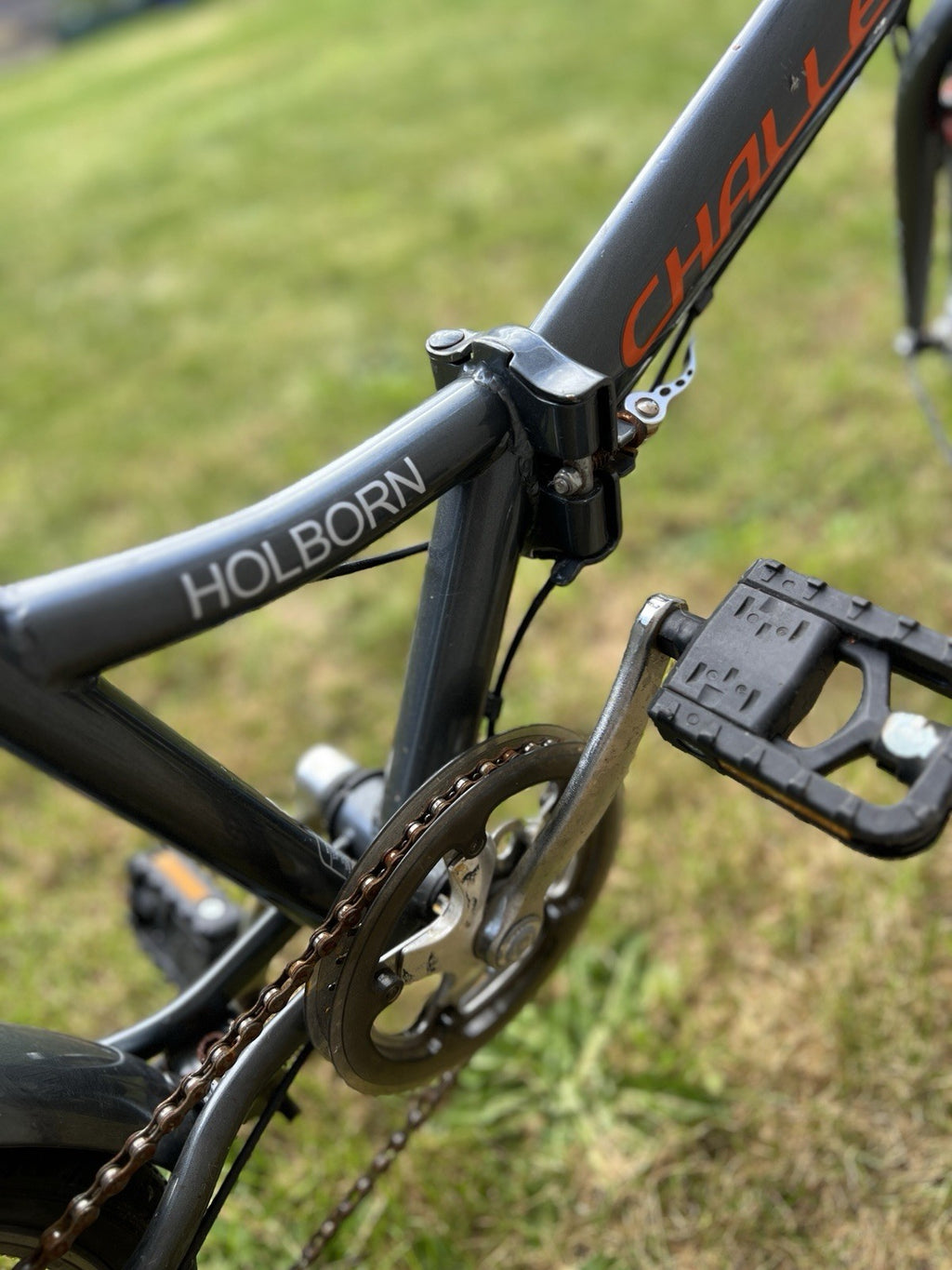 Challenge Holborn Folding Bike - Grey/Orange