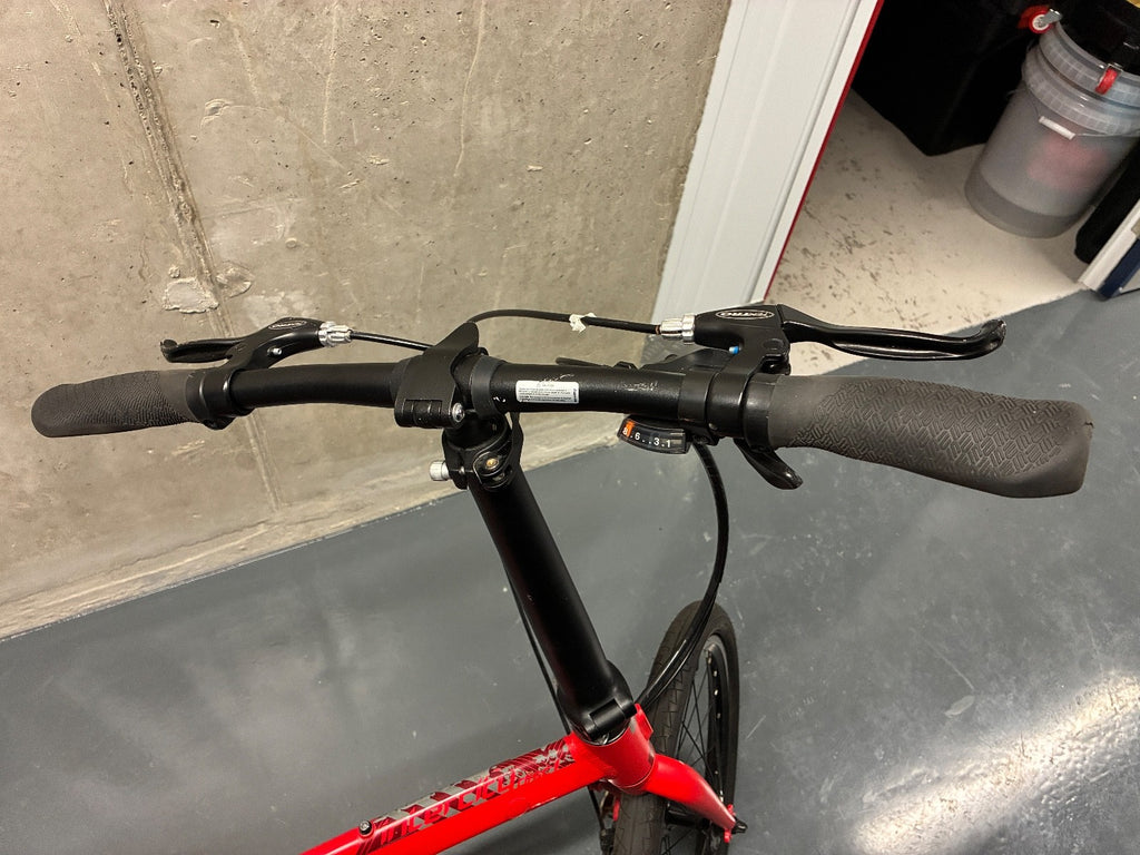 Carrera Intercity 8-Speed Folding Bike with Disc Brakes - Fair Condition