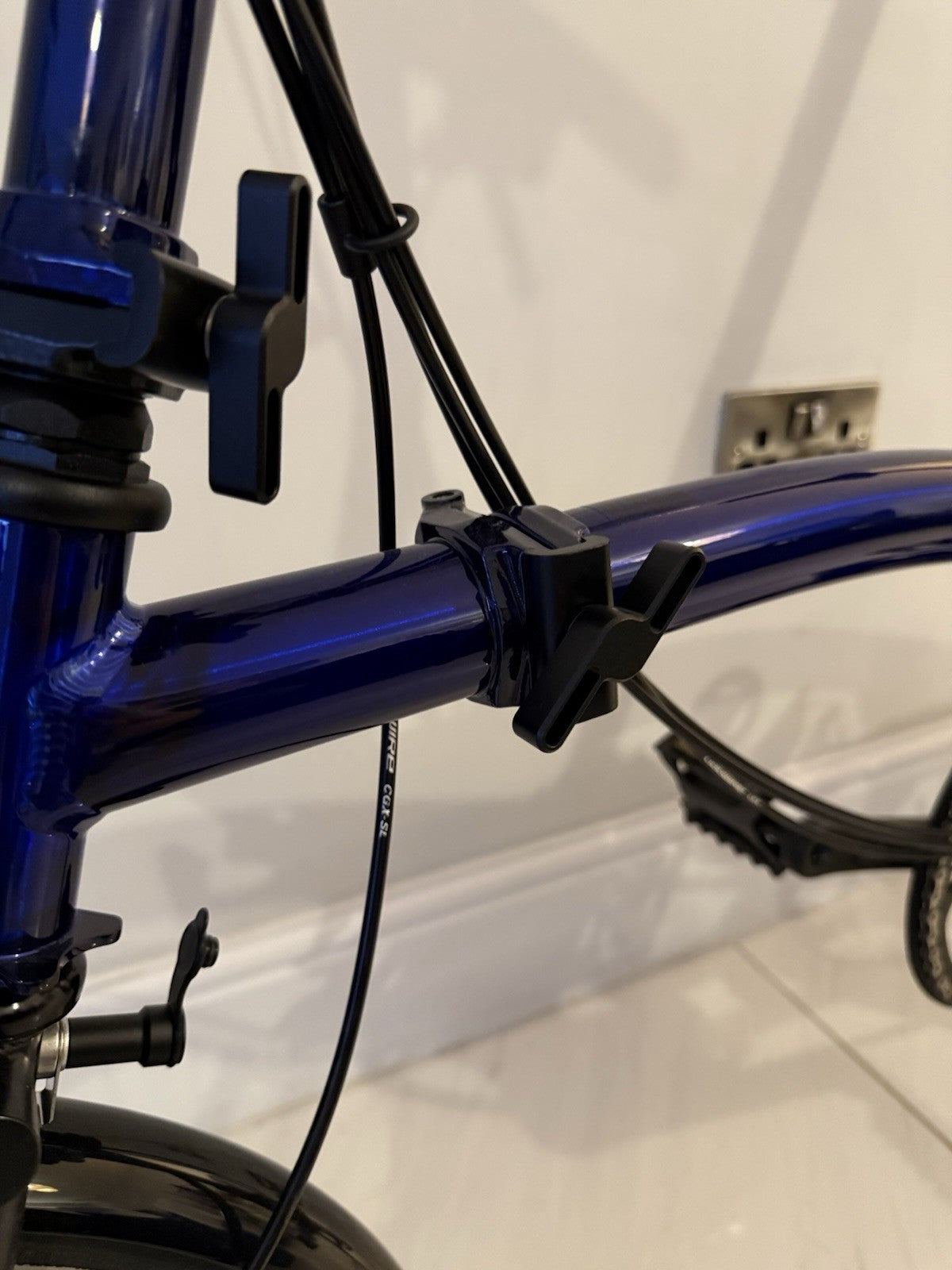 brompton p line 12 speed - Blue Lacquer