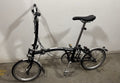 Brompton C Line Utility Folding Bike – Black, High Handlebar, 2022