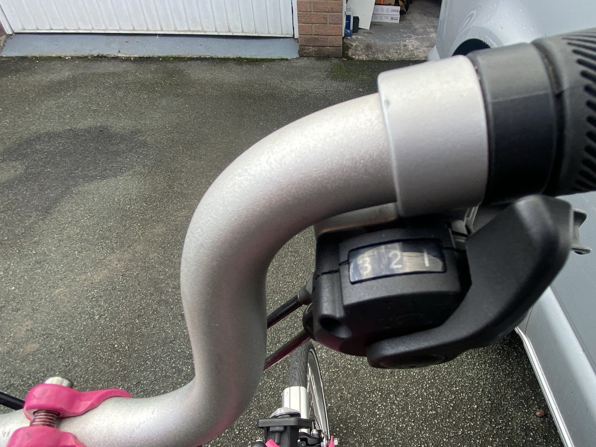 Brompton M3L  C-line Folding Bike 3-Speed Hot Pink