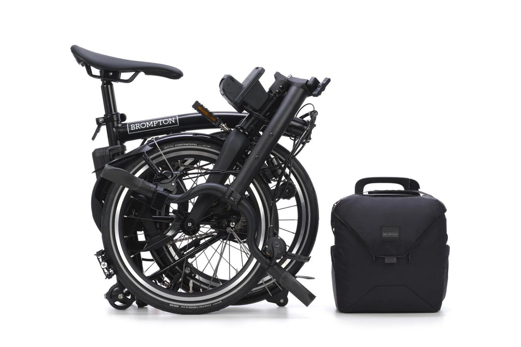 Brompton Ele ctric P Line 2026 4 Speed folding bike Matt Black M bar, New System