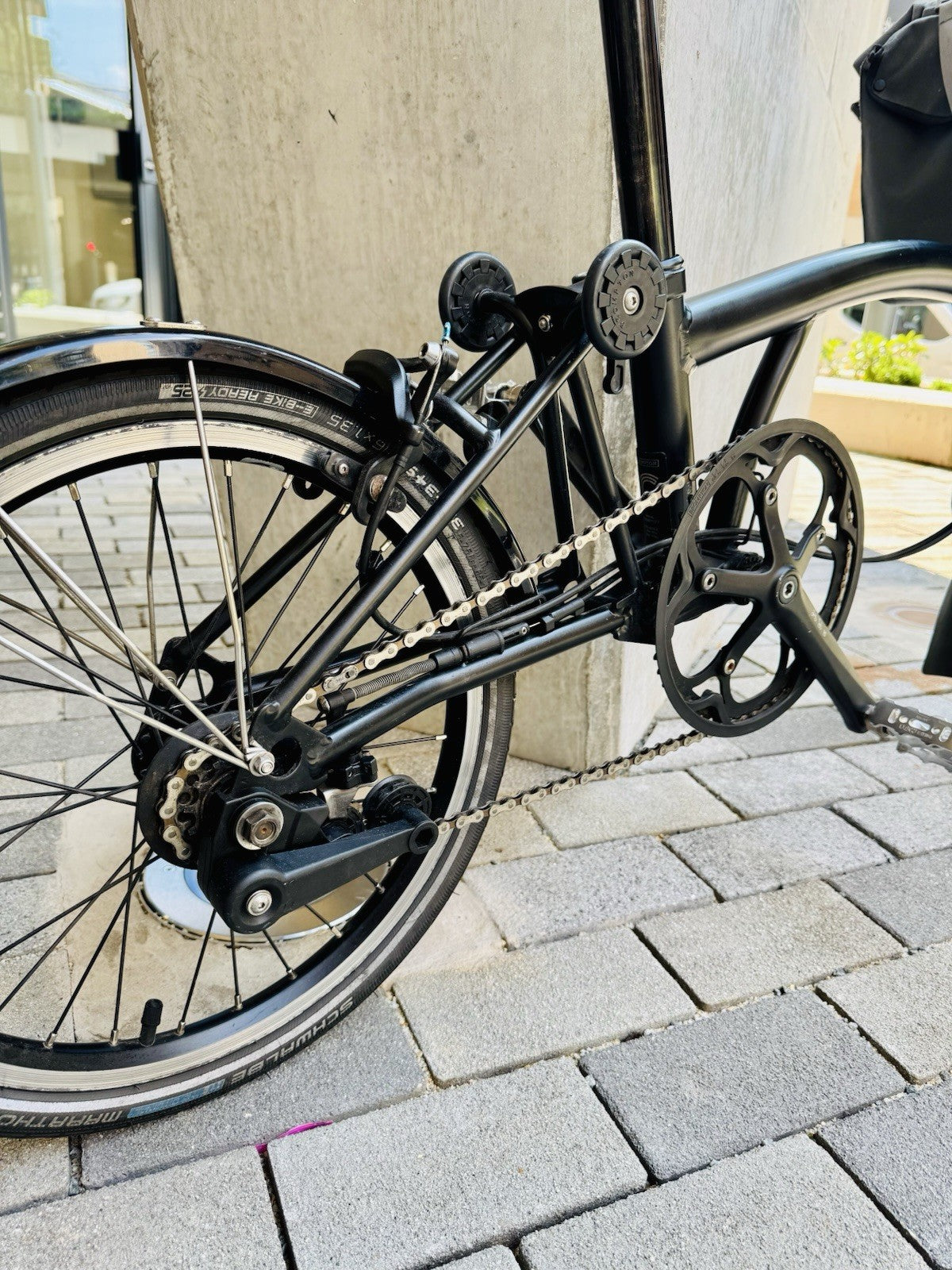 Brompton C Line 2 speed folding bicycle