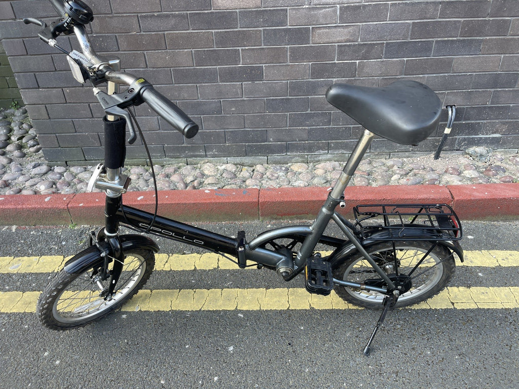 Apollo Folding Bike  Silver/Black