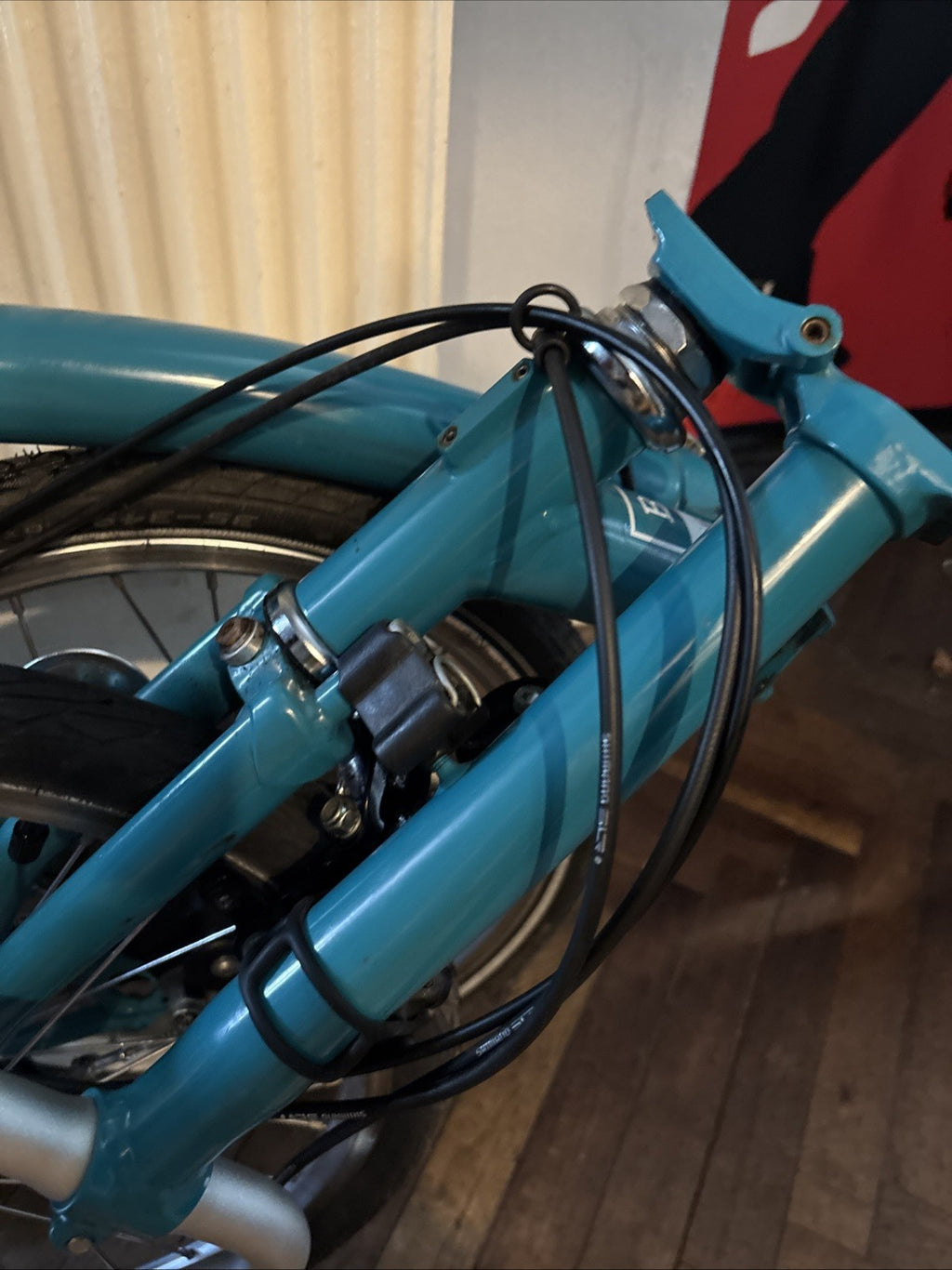 Brompton B75 16" Folding Bike - Blue - Discontinued - VGC - Classic Shape