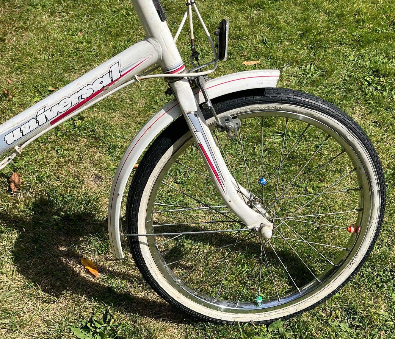 UNIVERSAL : 20" Wheel UniSport Sturmey Archer 3 Speed 1980s Vintage Folding Bike