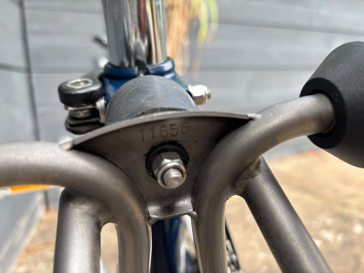 Brompton M3L-X Titanium C Line 3 speed Tempest Blue - Excellent Used Condition