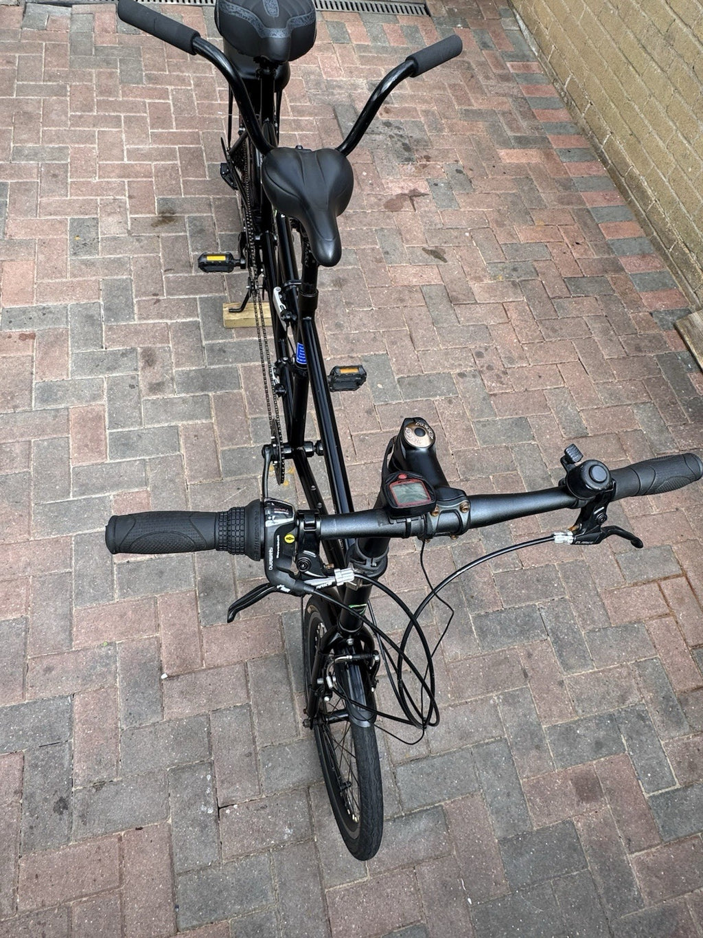 Ecosmo Folding Tandem Bike 20" Wheels