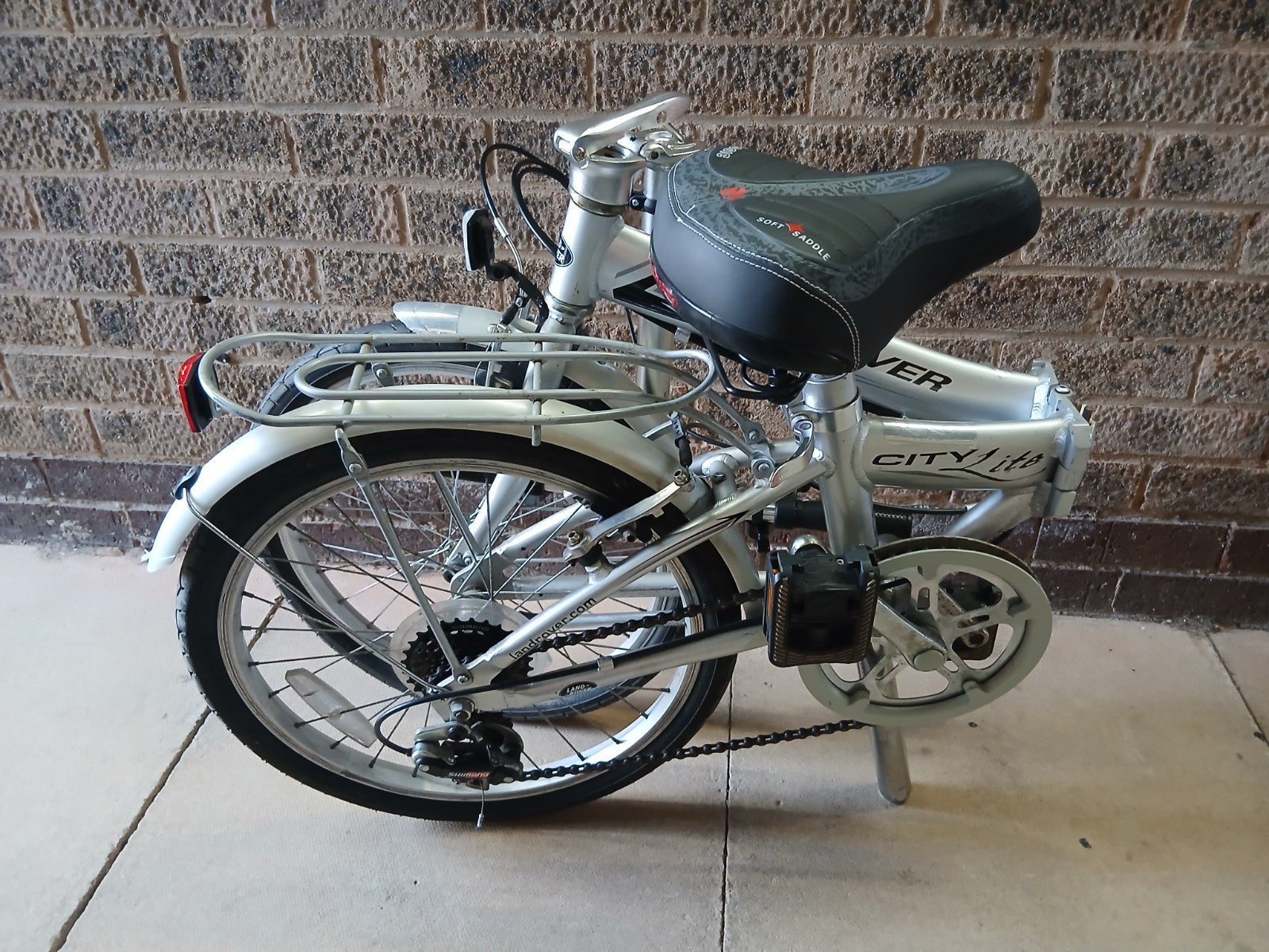 Land Rover City Lite Folding Bike 7 Speed Bicycle Fully Ridable