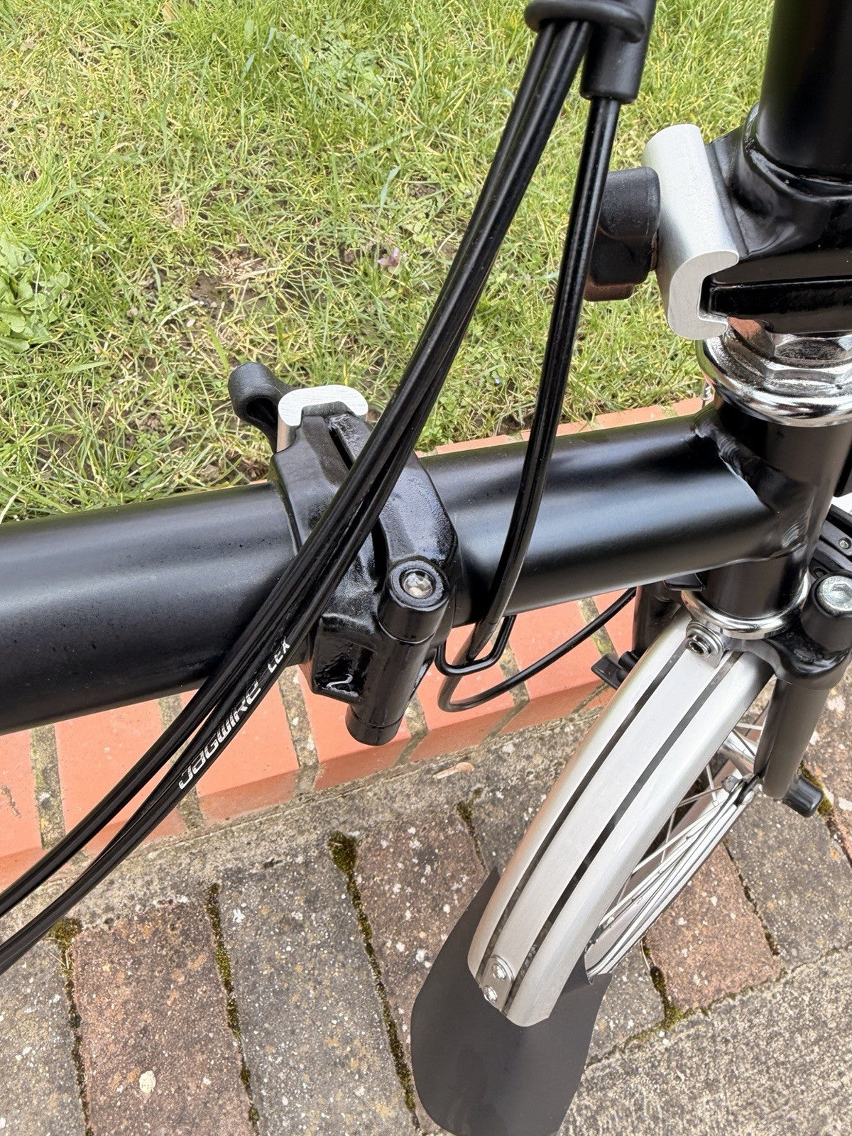 Brompton C Line Folding Bike 6-Speed matte black Good Condition