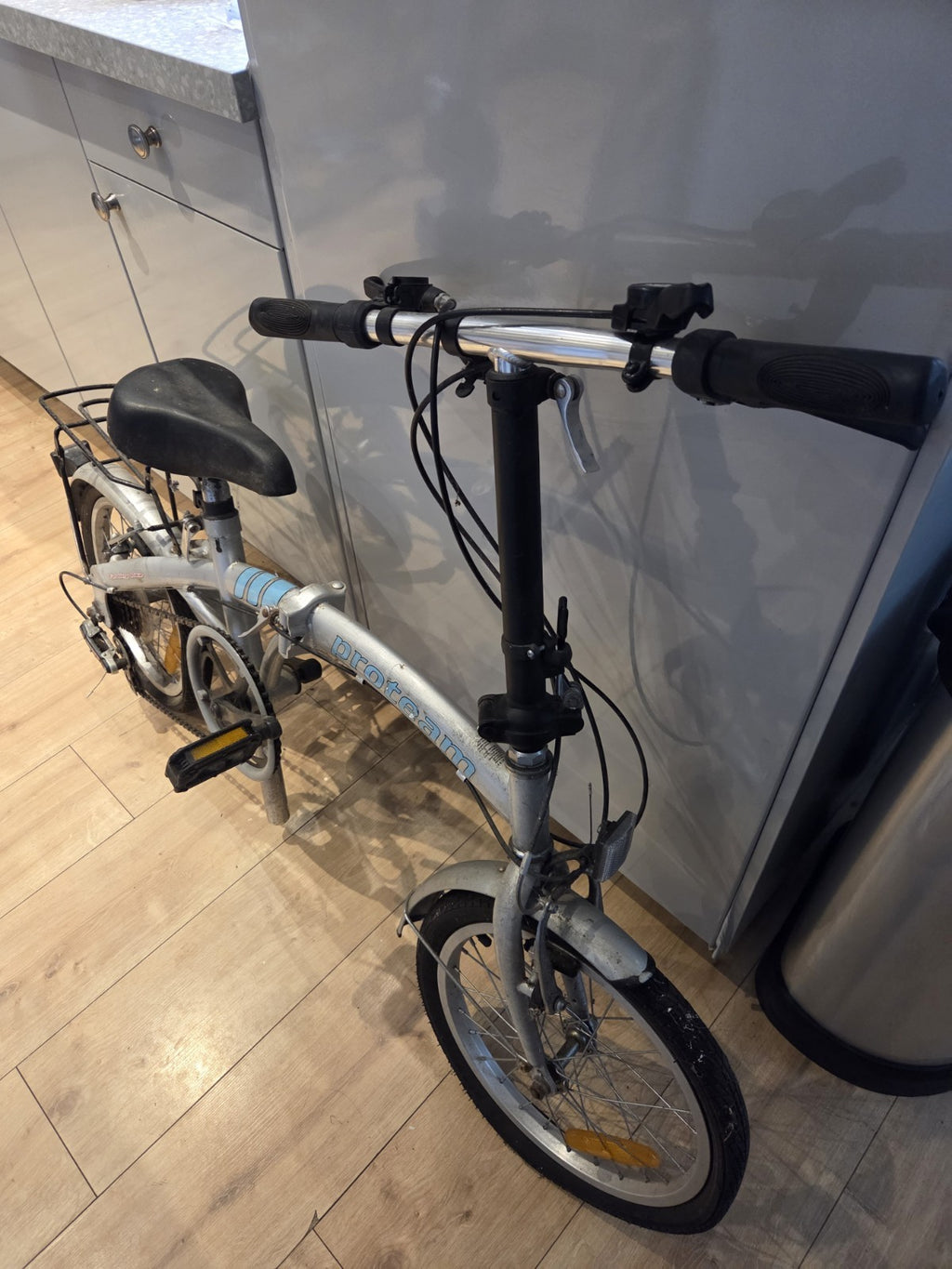 Proteam Folding Bike 6-Speed Shimano Gears, 16"