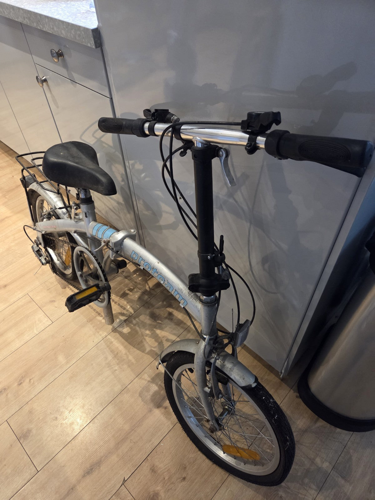 Proteam Folding Bike 6-Speed Shimano Gears, 16"