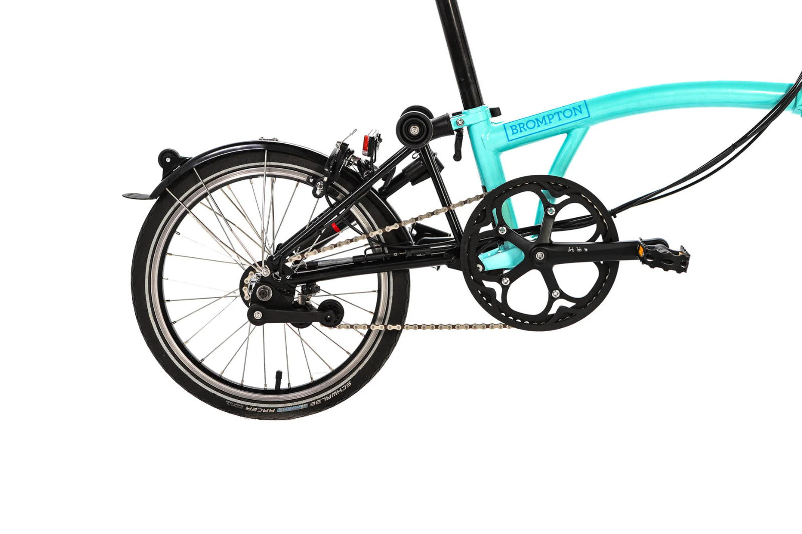 Brompton Electric 2 Speed C Line, Mid, Turkish Green - RRP £2800
