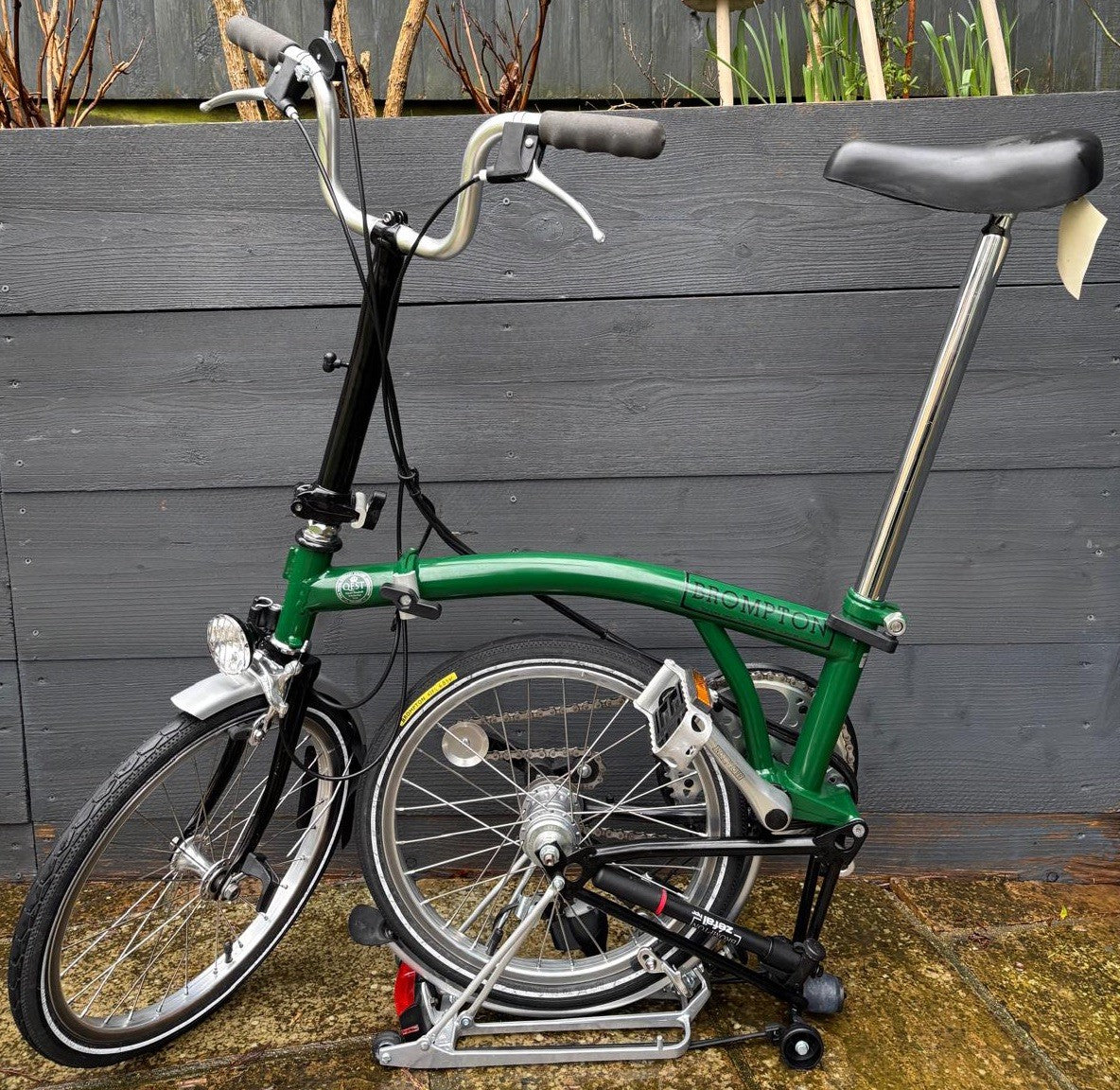 Brompton M3R C line Explore equivalent in Racing Green/Black - New Old Stock