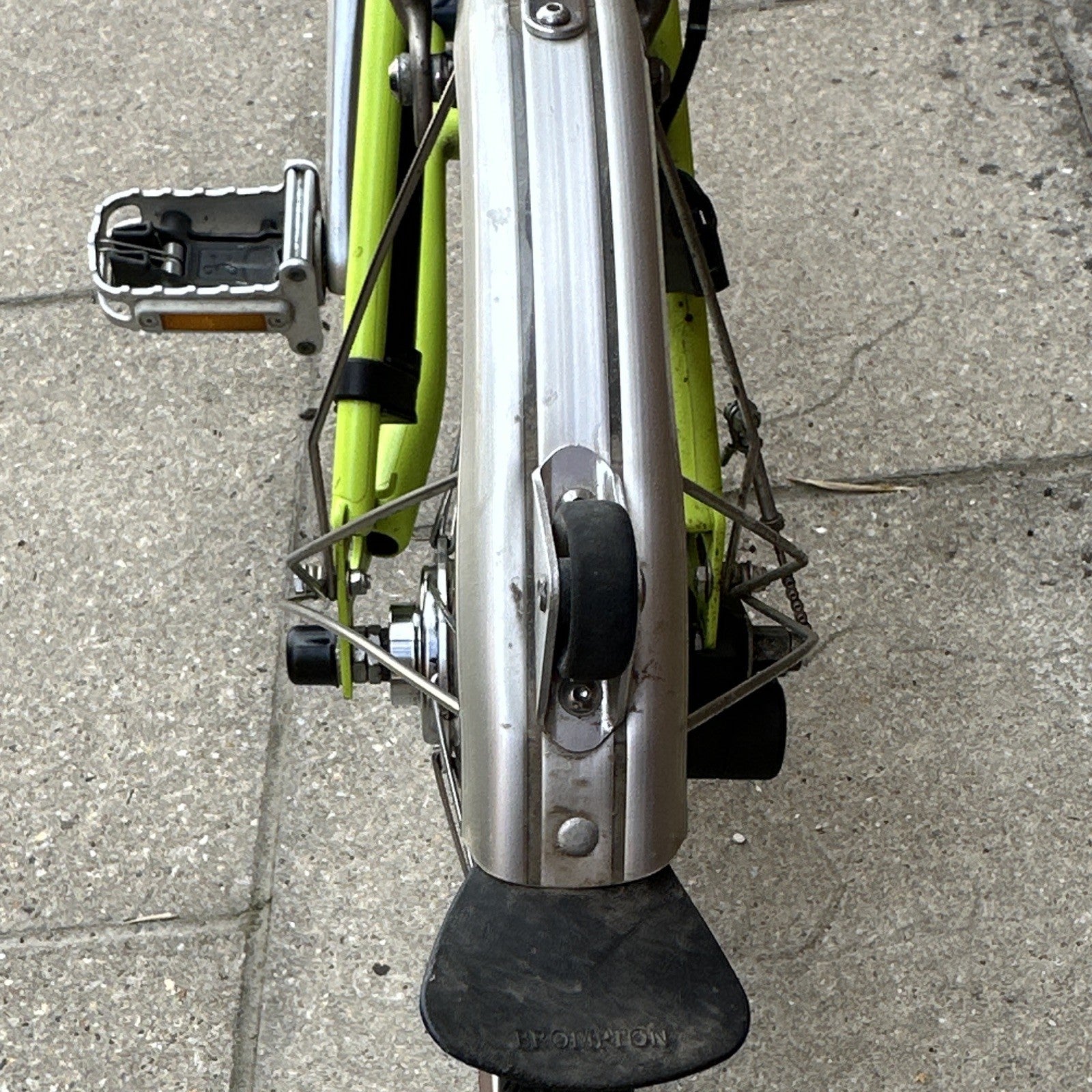 Brompton Folding Bike M3L Blue / Lime 2017