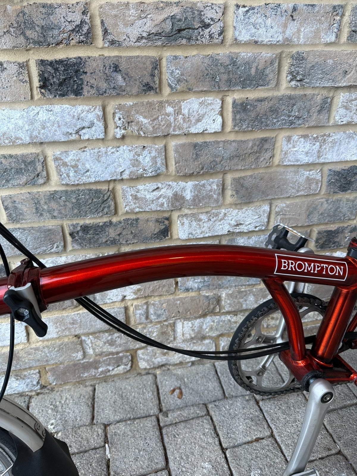 Brompton Flame Lacquer (Full) S6L - C Line 6 Speed Low - RARE - WORLDWIDE SHIP