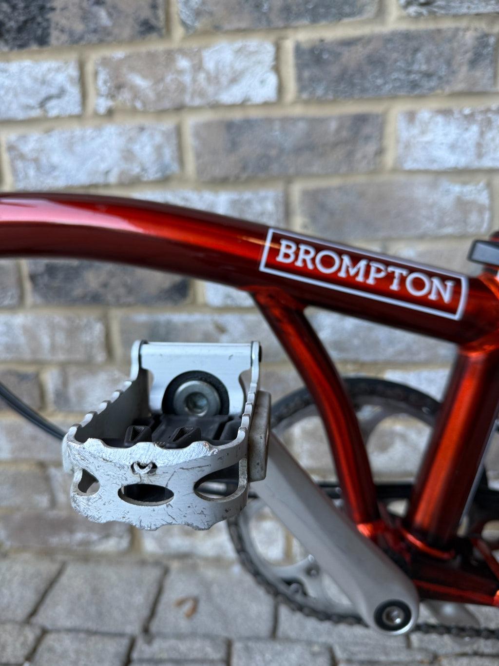 Brompton Flame Lacquer (Full) S6L - C Line 6 Speed Low - RARE - WORLDWIDE SHIP