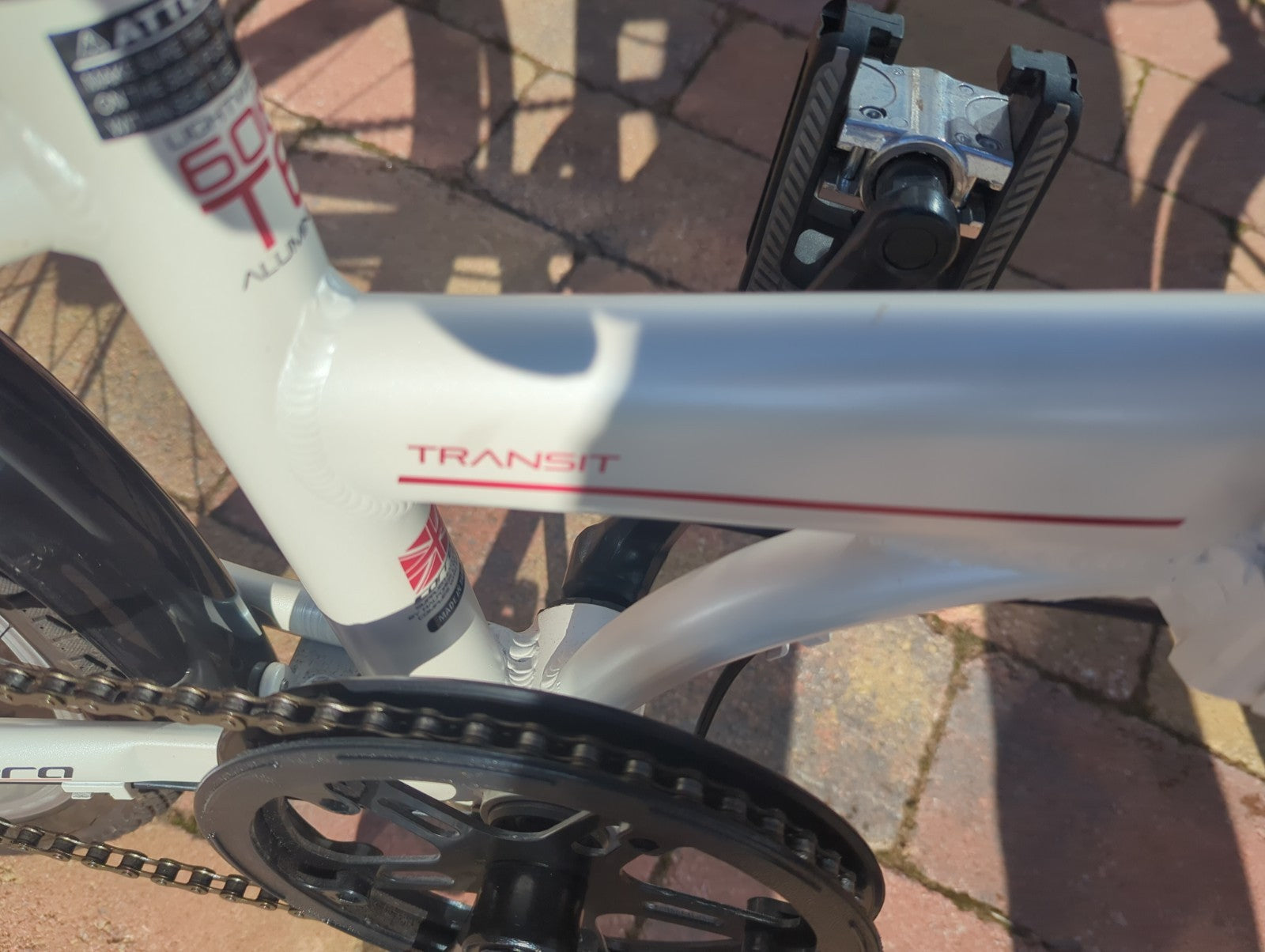 Carrera Transit Folding Bike Lightweight 3 speed Aluminium Frame and carry Bag.