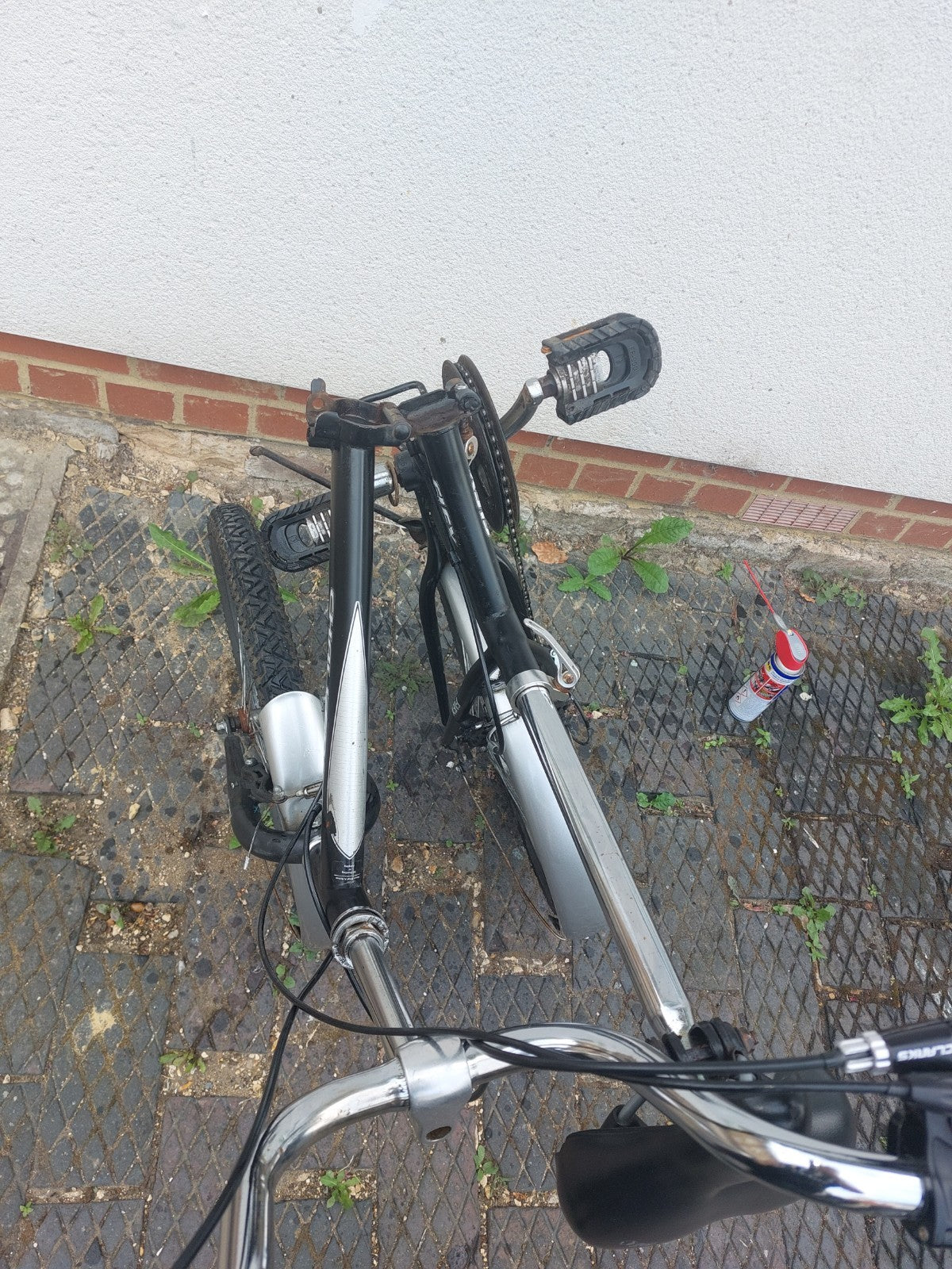 Challenge Flex Folding Bike+2 Lockers+wheel Pump