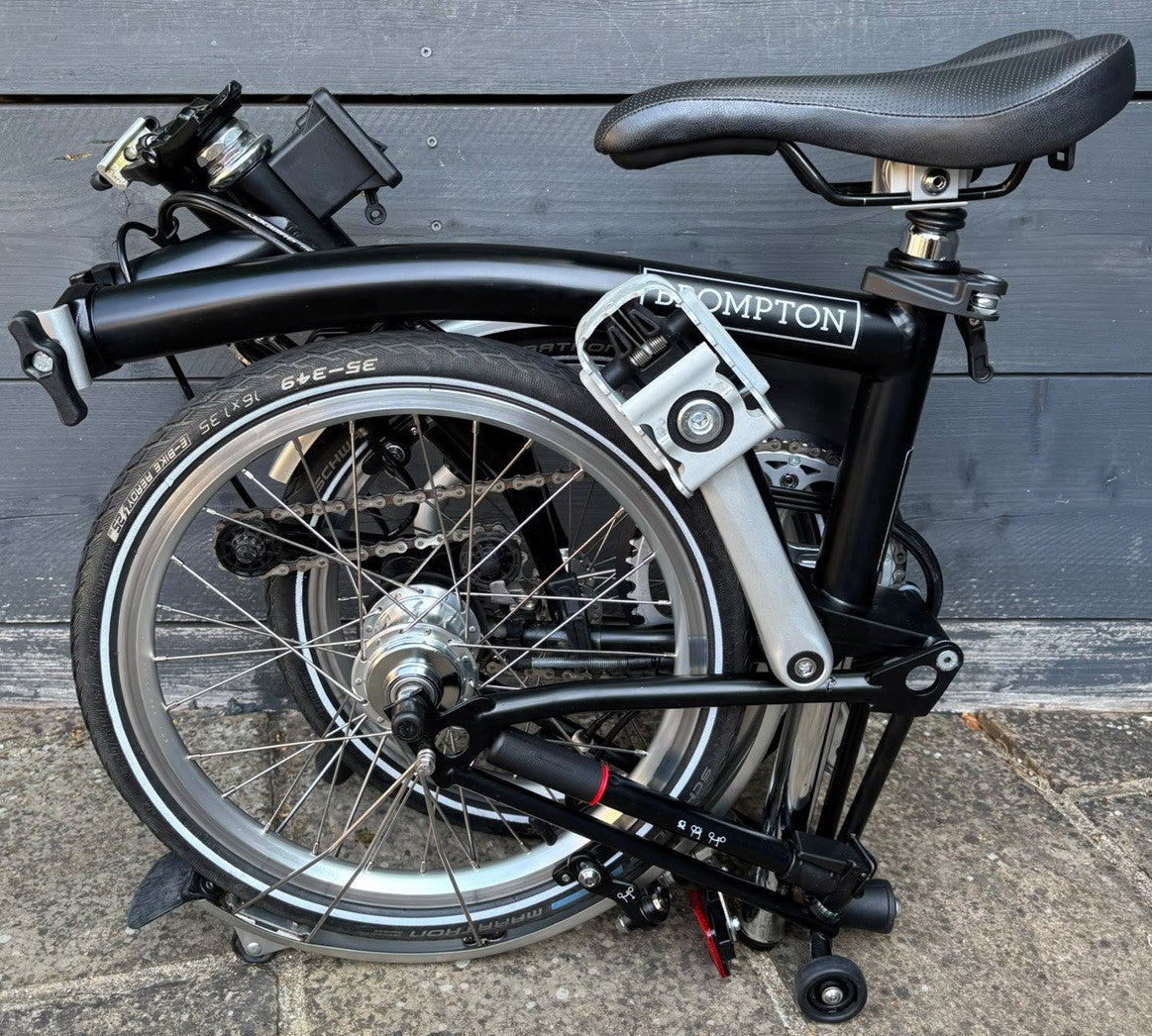 2021 Brompton M6L C Line Folding Bicycle 6 Speed + 44T Chainring - Hardly Used