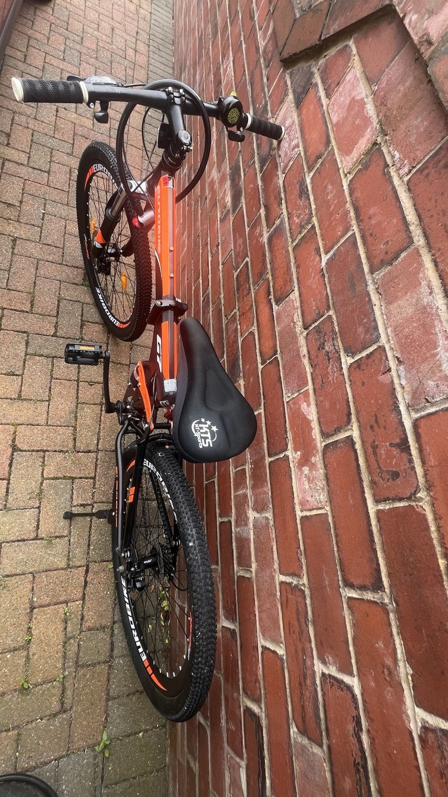 Folding Mountain Bike, Brand Eurobike * Number of Speeds 21 * 27.5 Inches Black