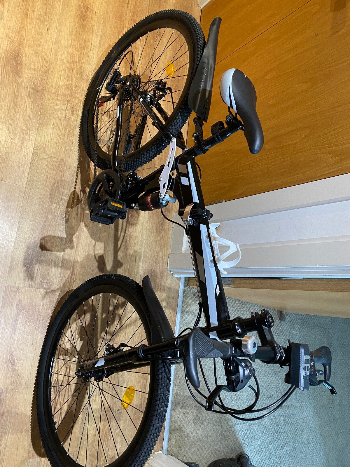 Amazon Folding mountain bike 3*7 speed Black