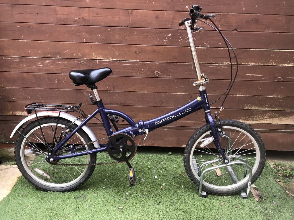 Apollo Folding Bike.  20" Wheels. (Great for Trains) Fully working !!