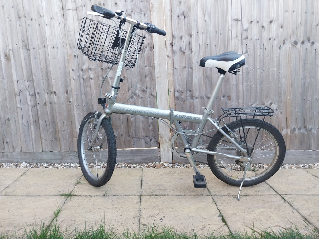 Folding 20-inch bike, Saracen Compact, 6 speed