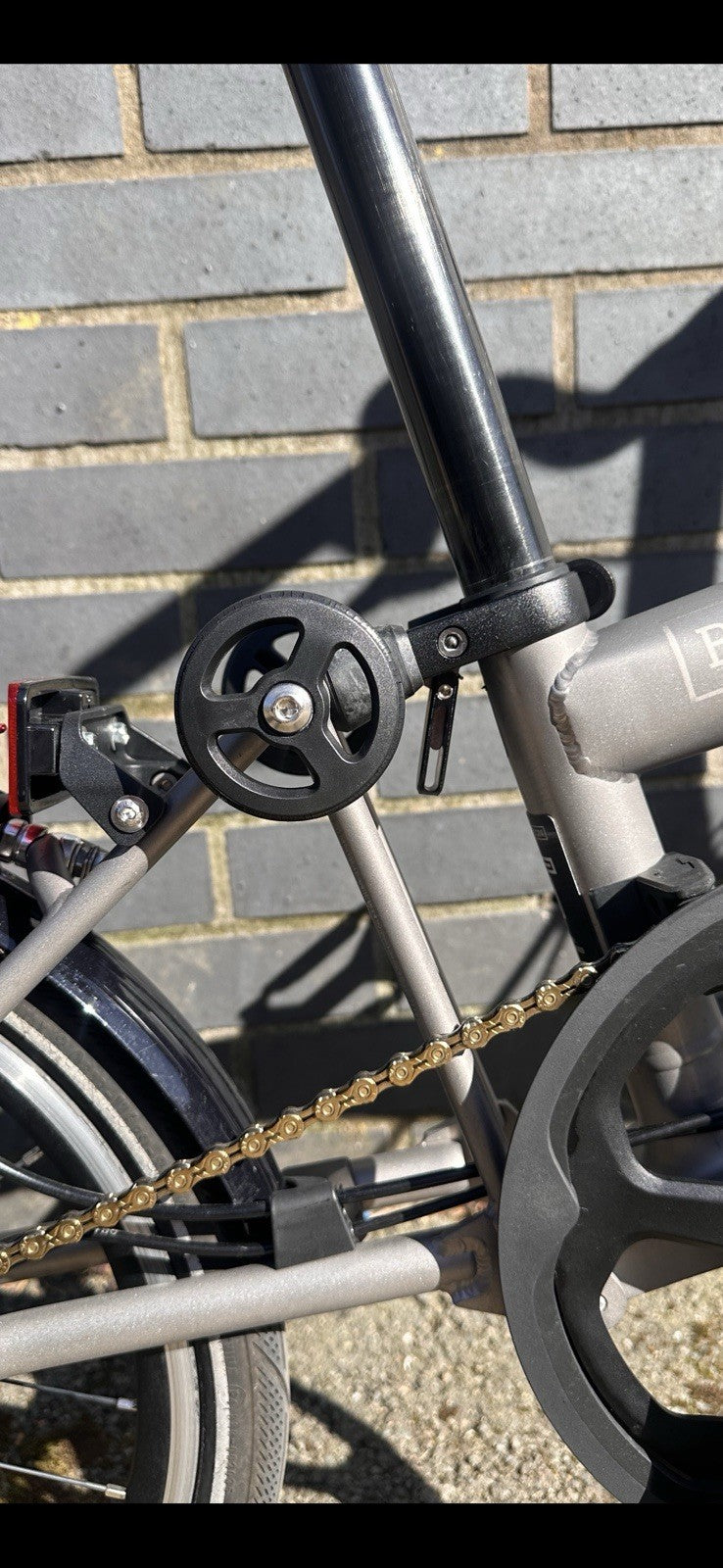 Brompton T Line, 4 Speed, First Edition, Titanium and Carbon, Folding Bike