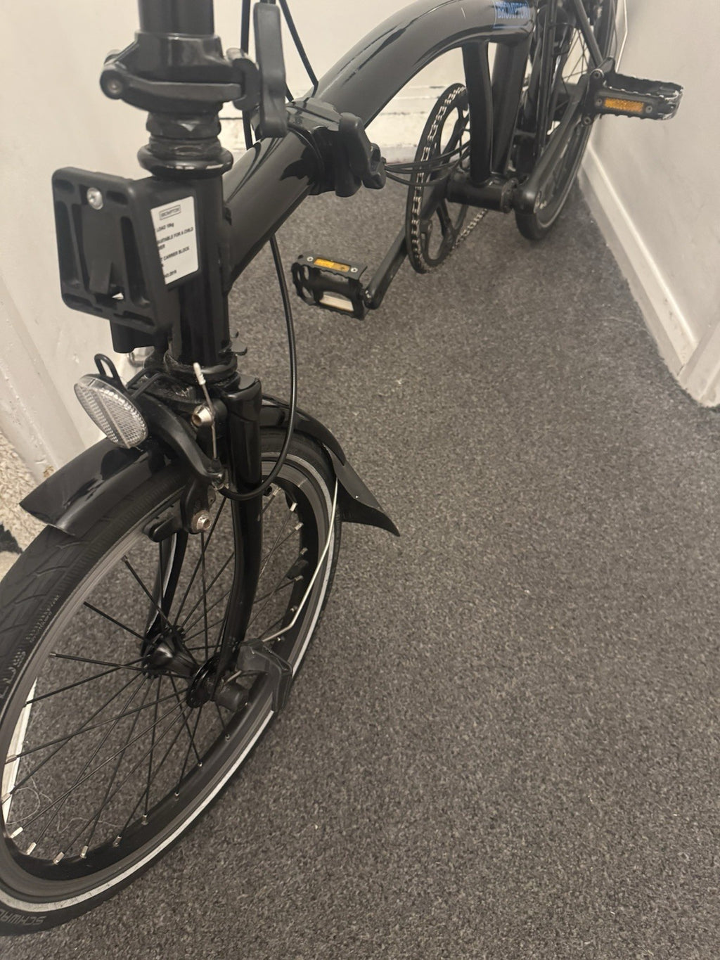 Brompton M6L 2019 Black Edition 6-Speed Bicycle