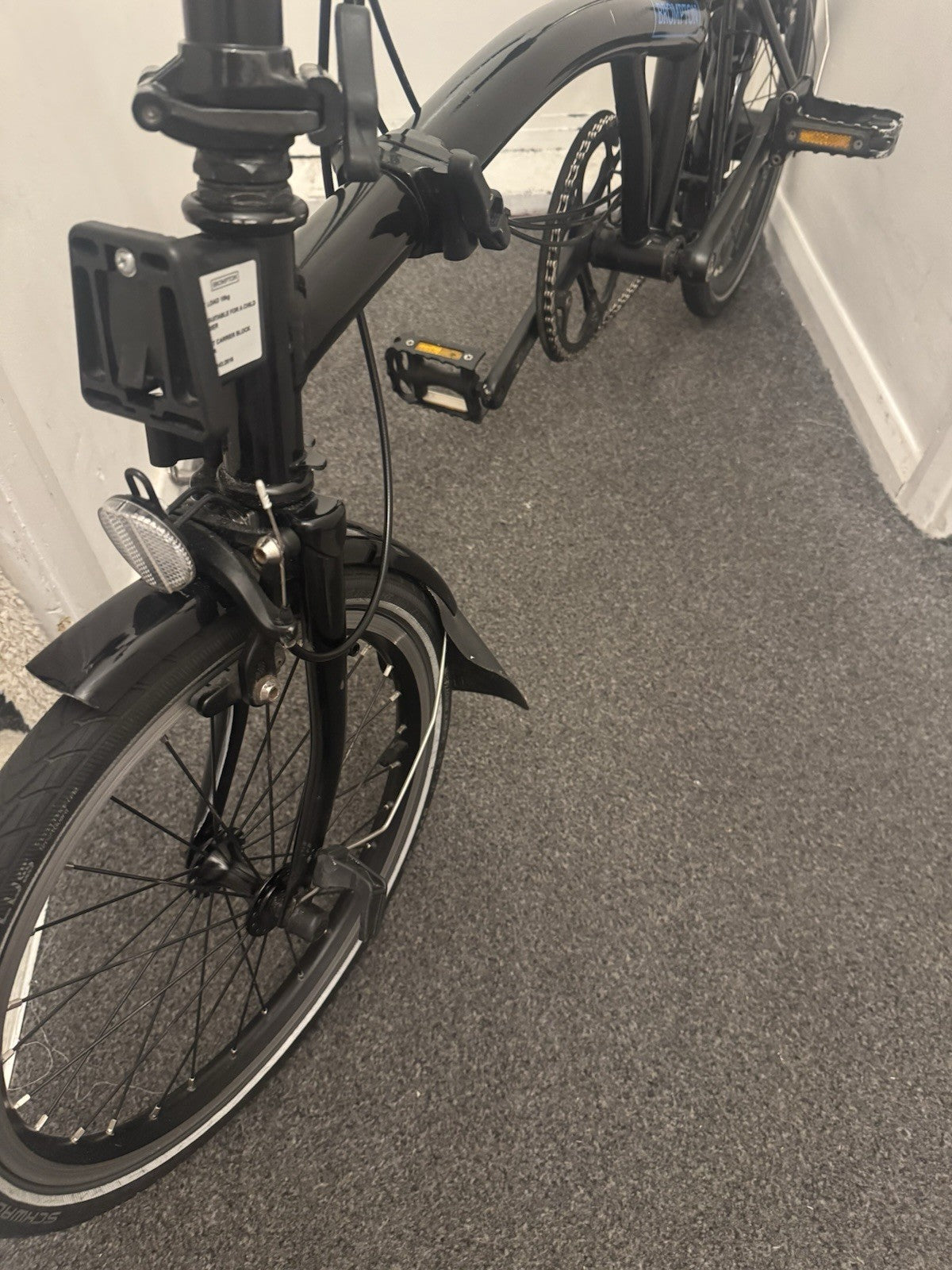 Brompton M6L 2019 Black Edition 6-Speed Bicycle