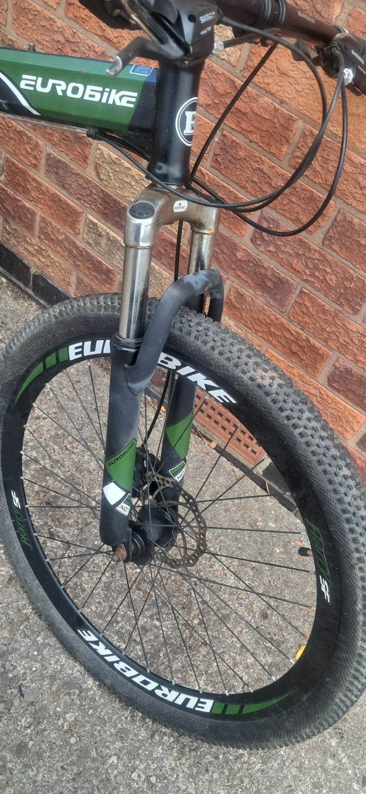 EUROBIKE G7 26in folding   Full Suspension Mountain Bike  Mech Disc brakes 27.5