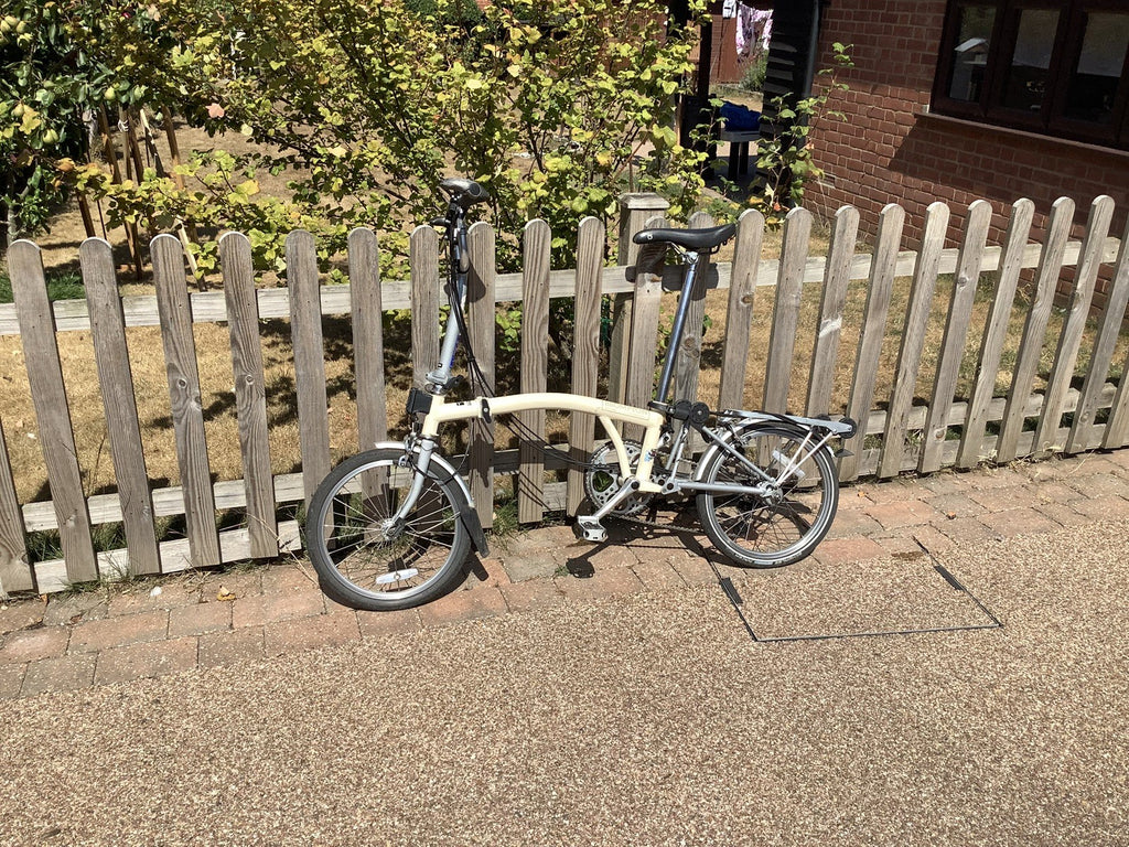 Brompton 2006 M6R+ Ivory Folding Bike