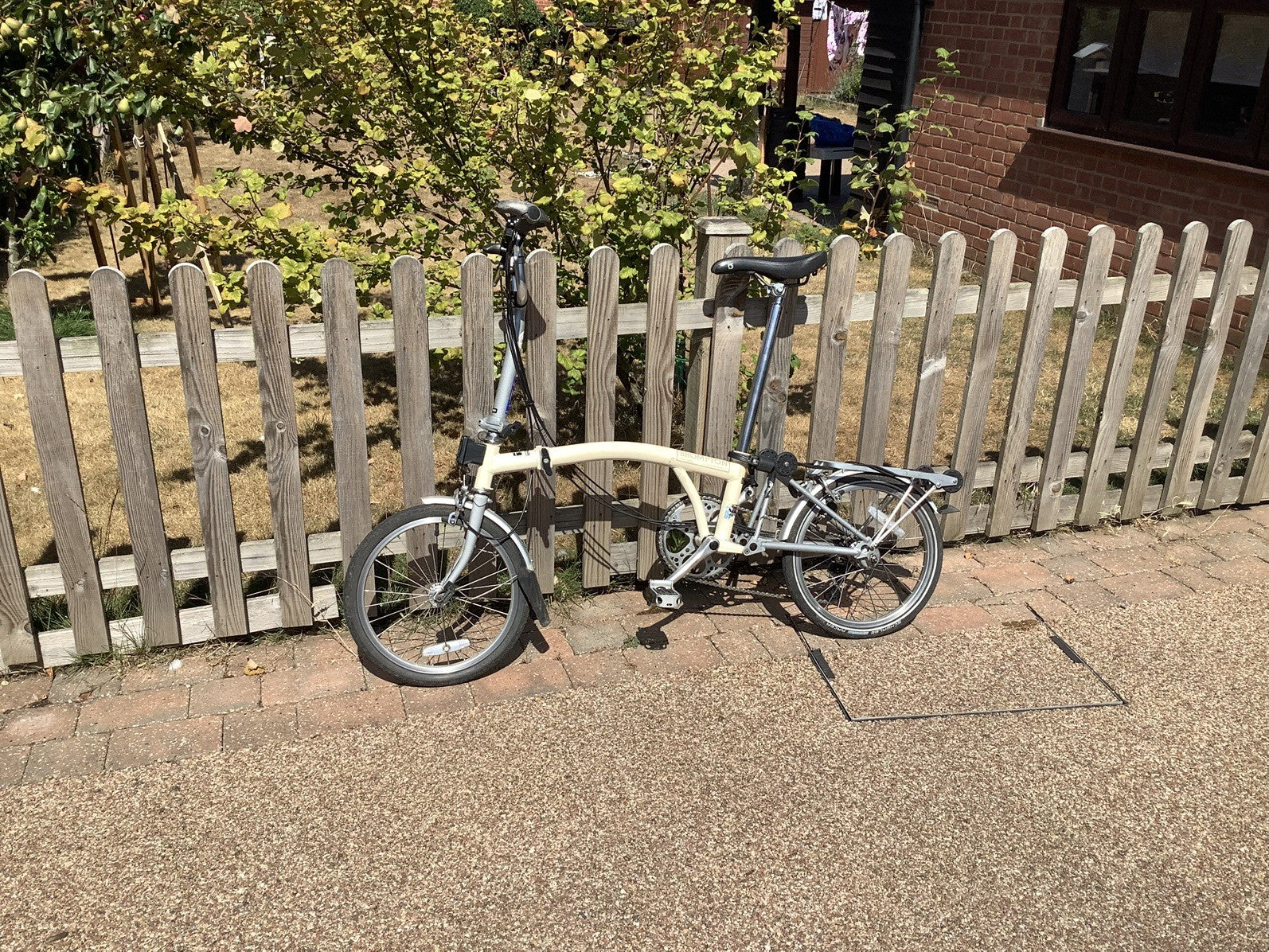 Brompton 2006 M6R+ Ivory Folding Bike