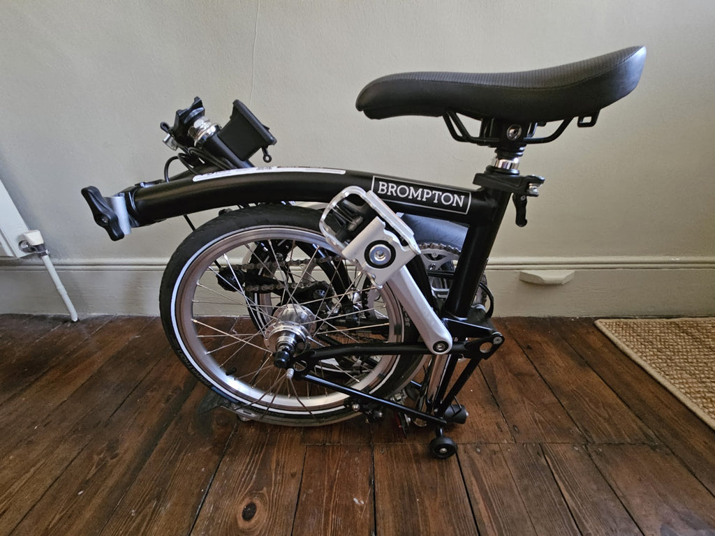2021 Brompton M3L 3-Speed Folding Bike – Black – Exceptionally Lightly Used
