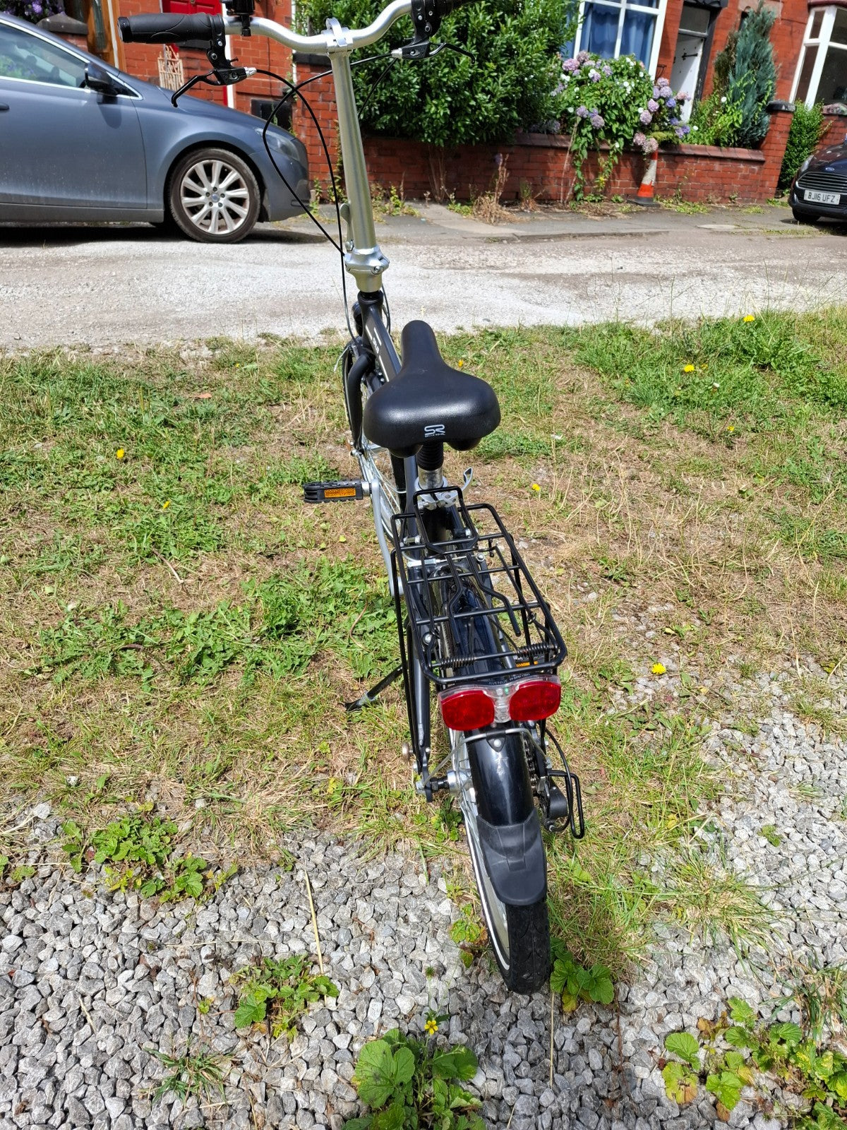 Orus folding bike used with extras pic up only