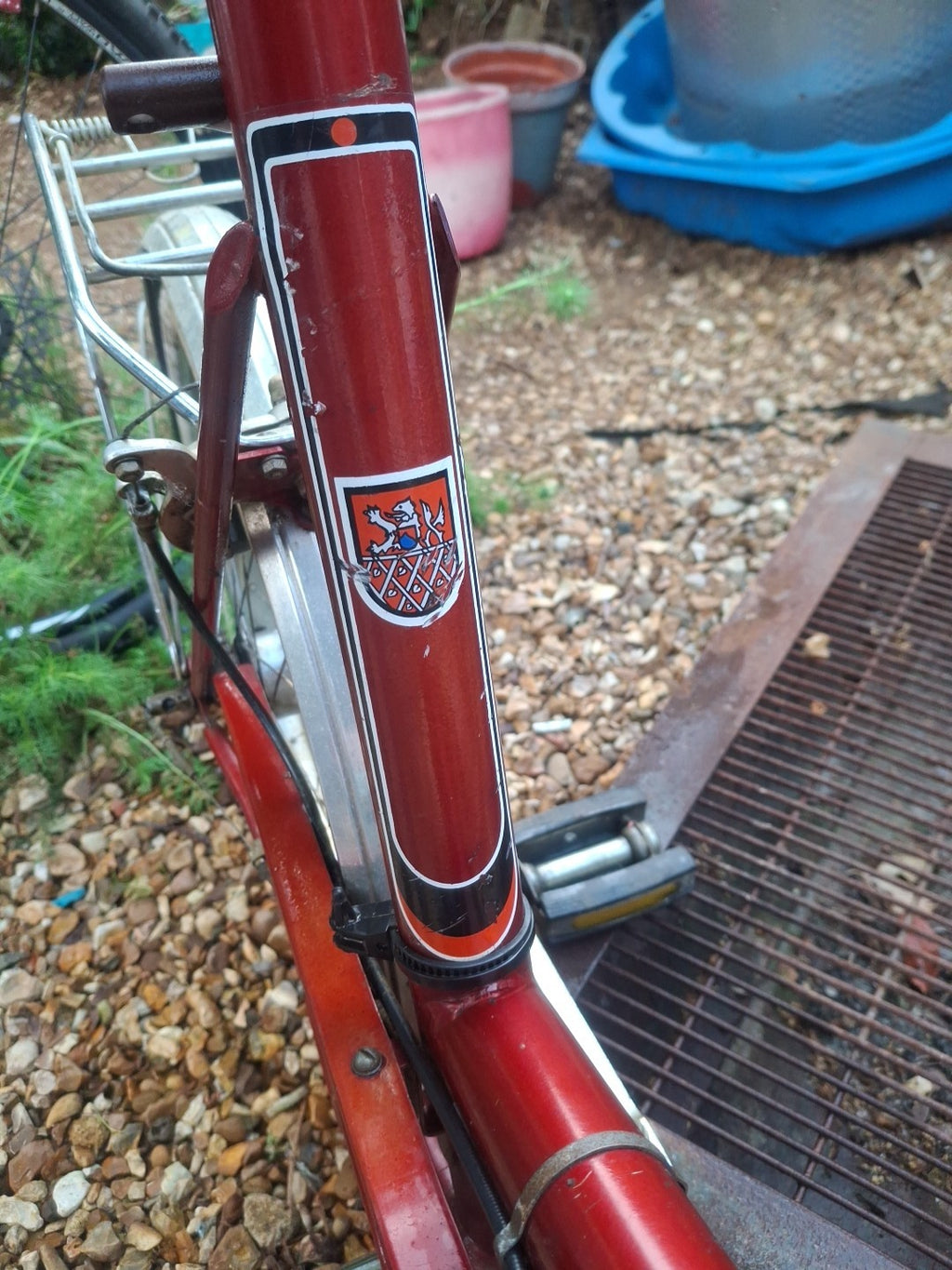 Elswick Vintage Folding Bicycle English Model All Original Project