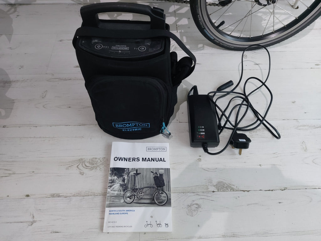 Brompton M6R Electric Foldable Bike Black