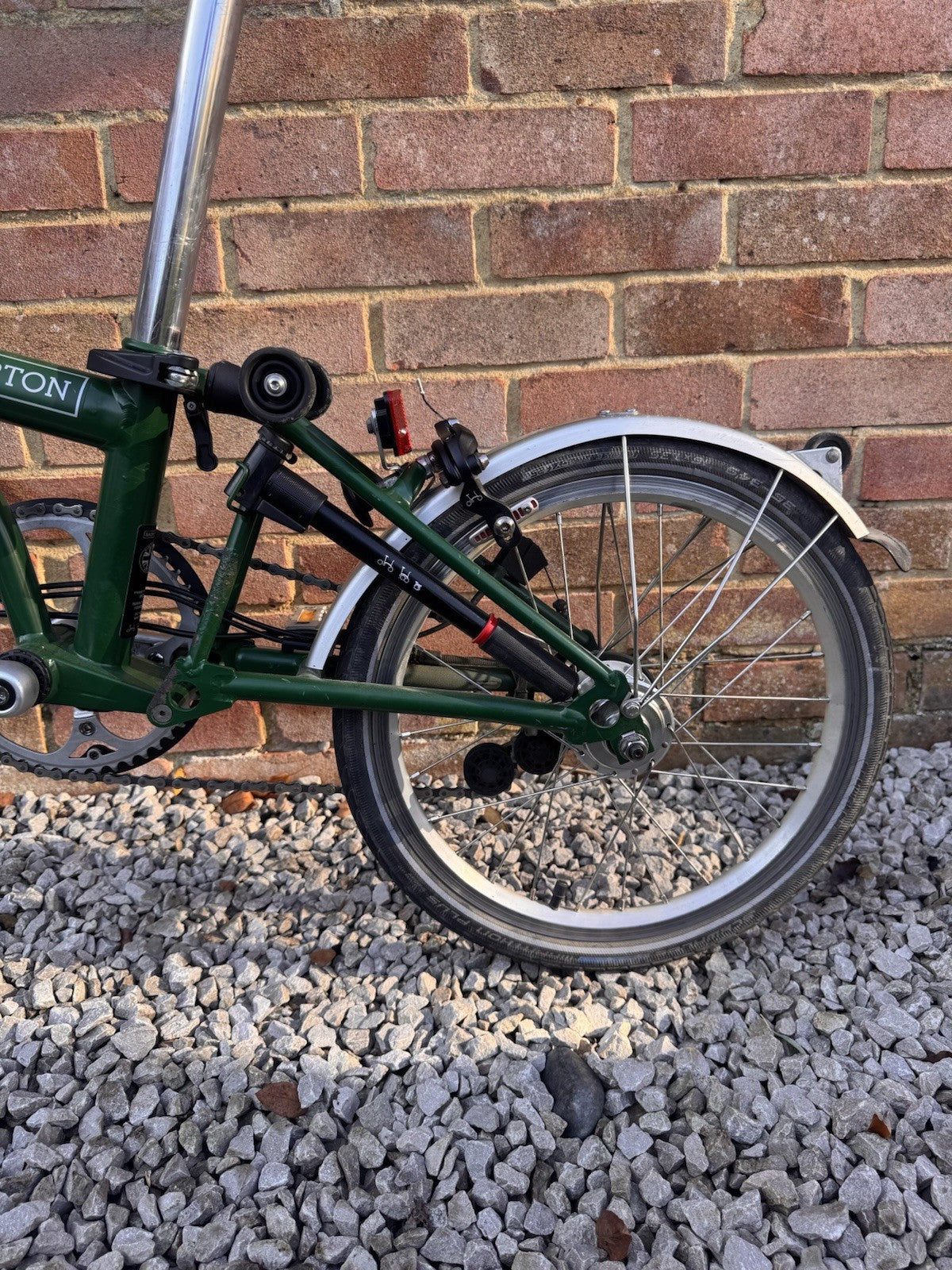 Brompton S6L 6-speed folding bike, 2018, racing green