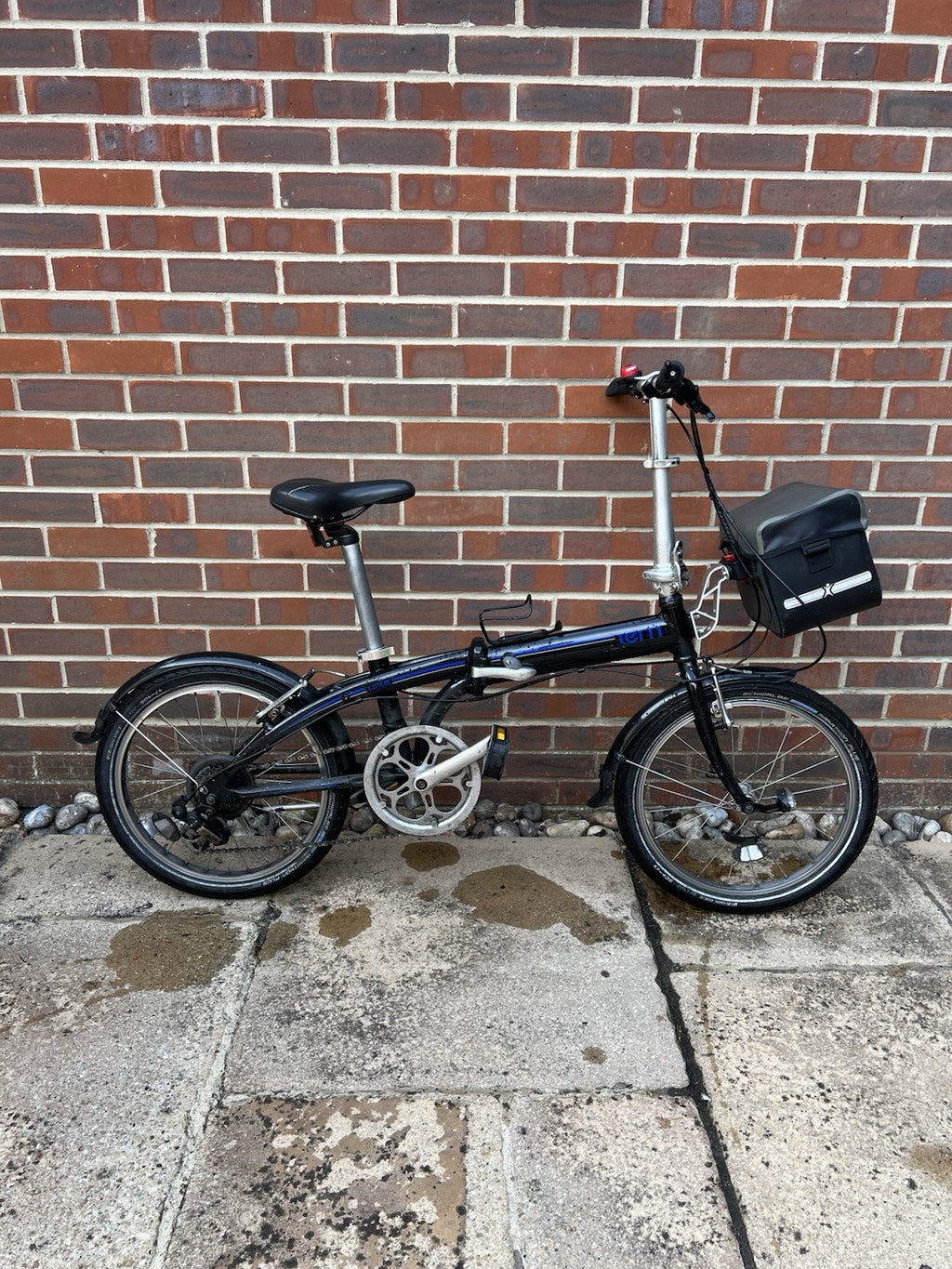 Tern C7 Link Foldable Bike 7-Speed, 20-inch Wheels With Biologic Bag And Lights