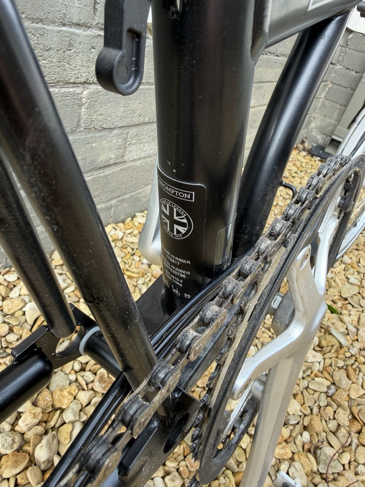 Brompton Folding Bike 6-Speed Black